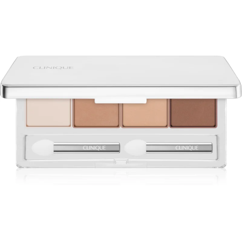 Clinique All About Shadow™ Quad szemhéjfesték paletta árnyalat Teddy Bear 3.3 g