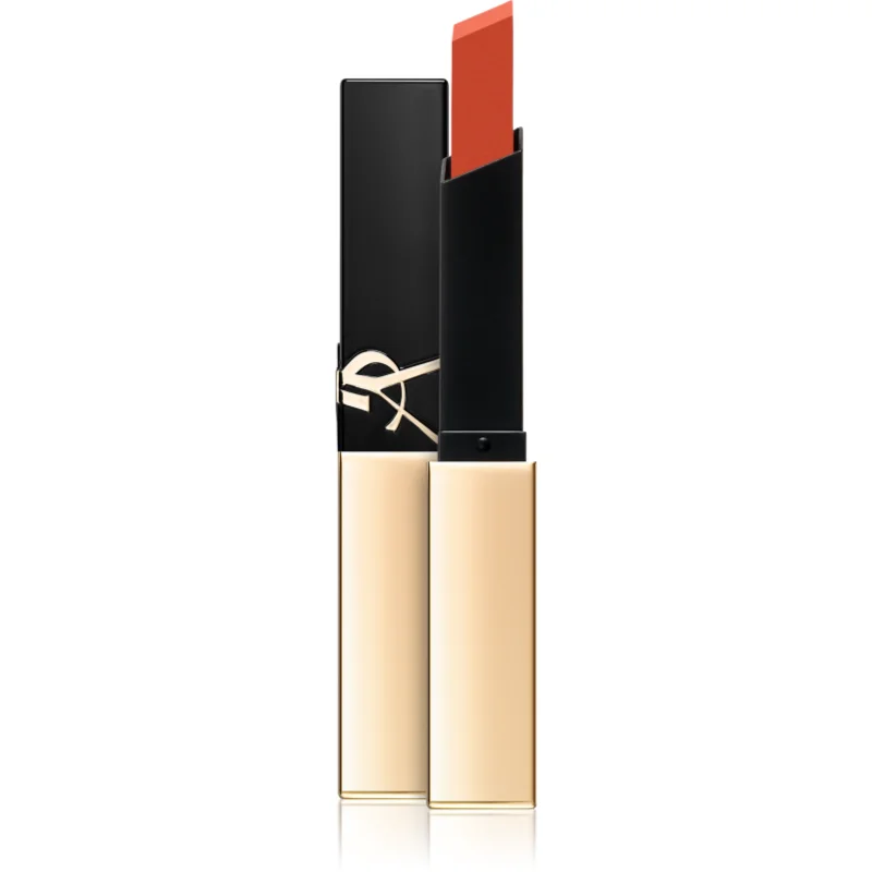 Yves Saint Laurent Rouge Pur Couture The Slim vékony mattító rúzs bőr hatással árnyalat 24 2.2 g