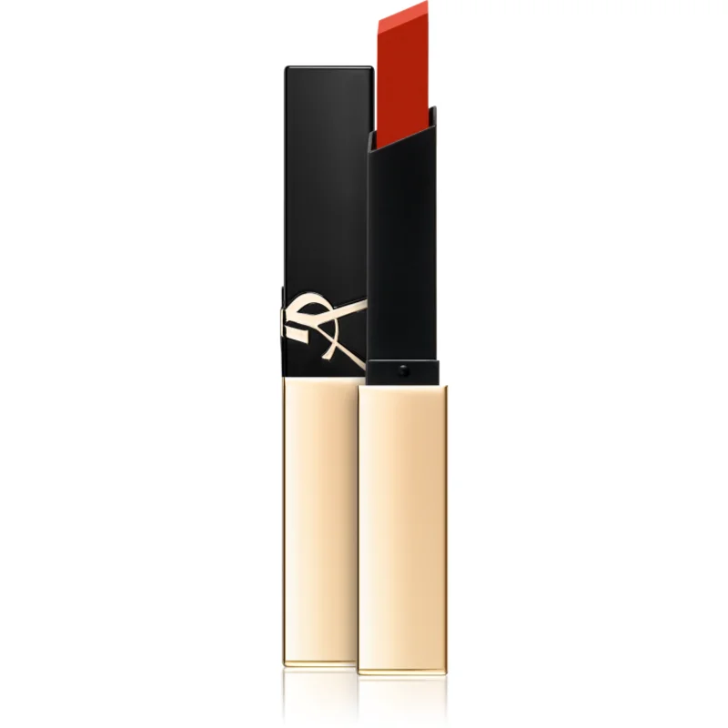 Yves Saint Laurent Rouge Pur Couture The Slim vékony mattító rúzs bőr hatással árnyalat 1936 2.2 g